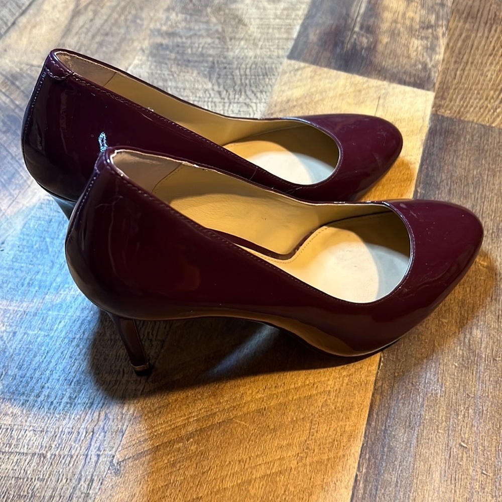 Michael Kors Burgundy High Heels Size 8